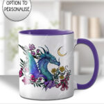 20293 whimsical dragon personalised mug 2