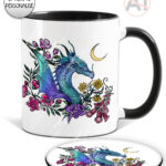 20293 whimsical dragon personalised mug 5