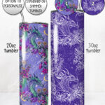 20294 whimsical dragon personalised tumbler 1