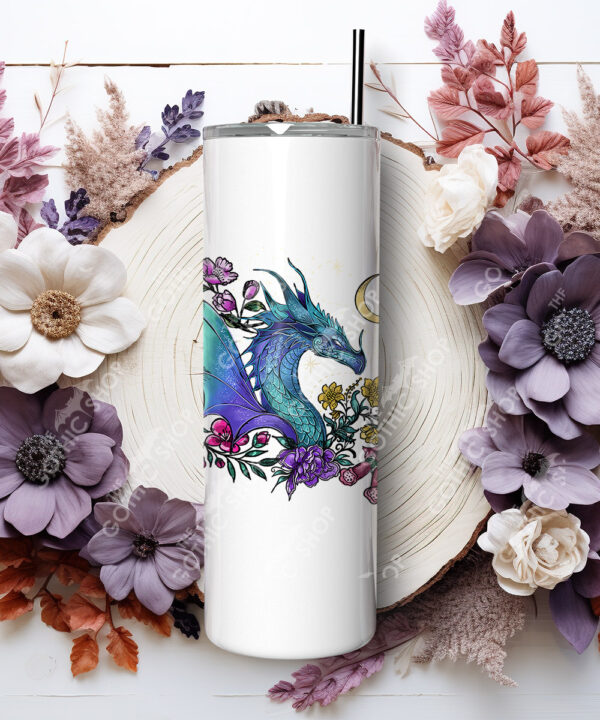 20294 whimsical dragon personalised tumbler 2