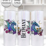 20294 whimsical dragon personalised tumbler 3