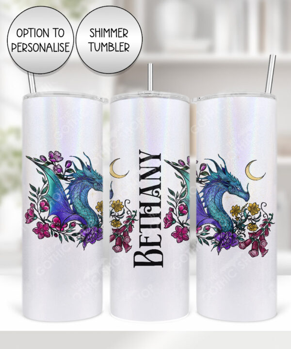 20294 whimsical dragon personalised tumbler 3