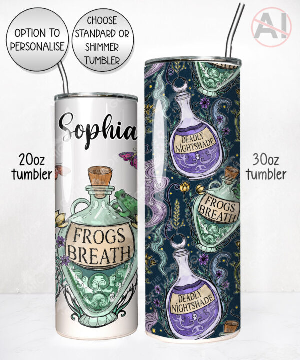 20303 witchy potions personalised tumbler 1