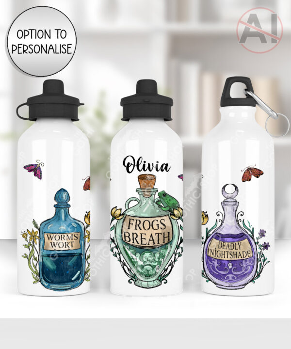 personalised bottles at crafty fairy