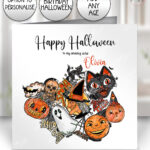 20305 personalised halloween card