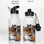20308 personalised halloween water bottle 1
