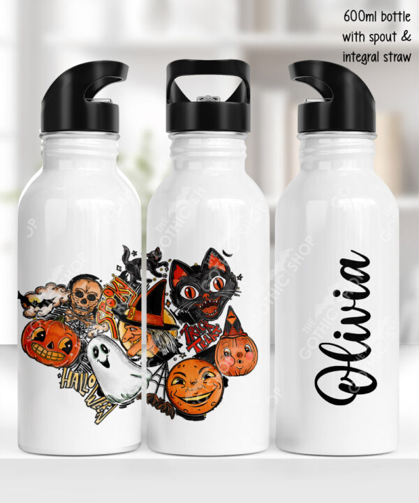 20308 personalised halloween water bottle 3