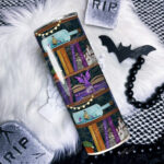 enchanted library bookish straight tumbler option to personalise