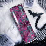 uniquely me purple brain straight tumbler option to personalise (copy)