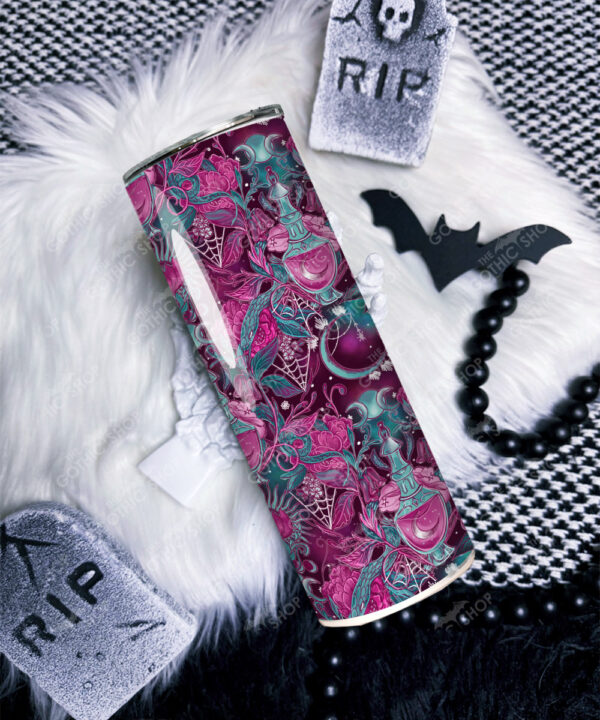 uniquely me purple brain straight tumbler option to personalise (copy)