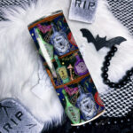 witch’s potion bottles on shelves straight tumbler option to personalise