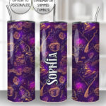 witches & wizards books & magic straight tumbler option to personalise