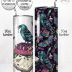 20319 dark academia gothic tumbler 4