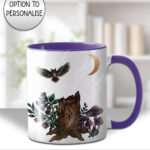 20332 owl woodland personalised mug 1