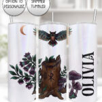 20333 owl woodland personalised tumbler 3