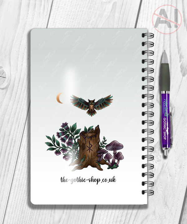20334 owl woodland personalised notebook 5