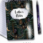 20334 owl woodland personalised notebook 6