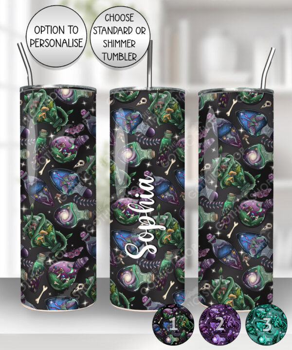 20336 alchemist potions gothic witchy tumbler 2