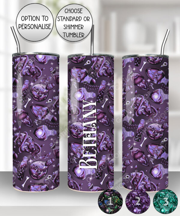 20336 alchemist potions gothic witchy tumbler 5