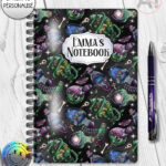 20337 alchemist potions gothic witchy notebook 1