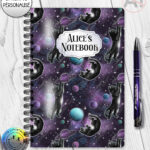 20340 cosmic kitties black cat witchy notebook 1
