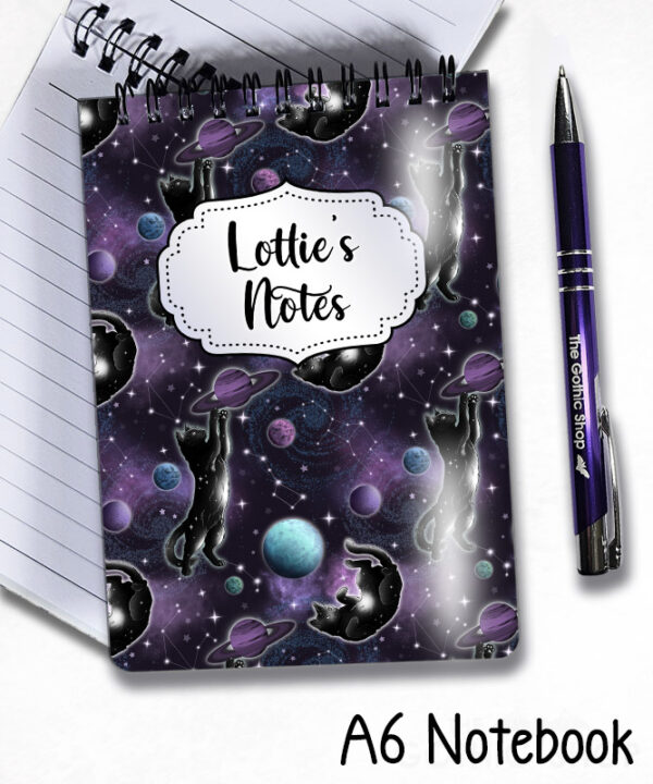 20340 cosmic kitties black cat witchy notebook 3