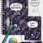 20340 cosmic kitties black cat witchy notebook 4