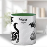 20344 skellie cat bat gothic mug 4
