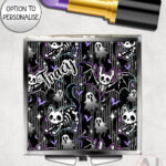 20353 skellie cat bat gothic mirror 1