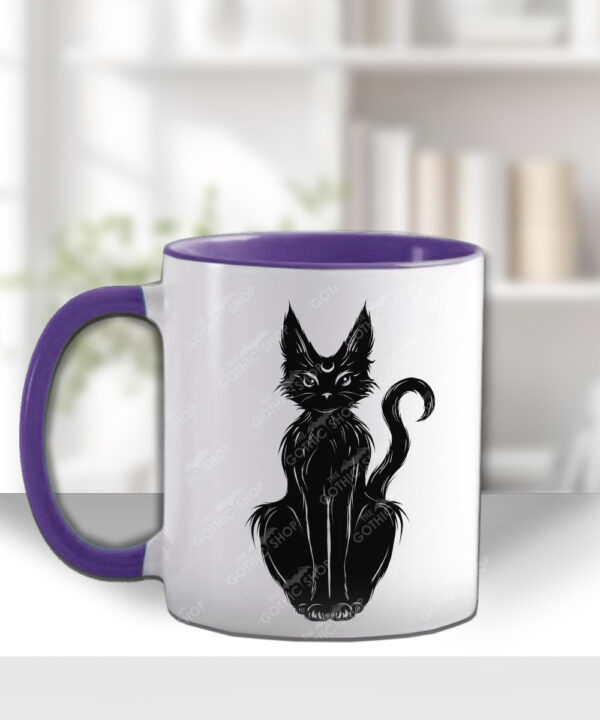 20358 witchy black cat personalised mug 2