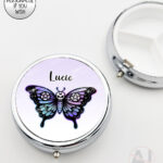 20377 gothic skull butterfly personalised pill box 1