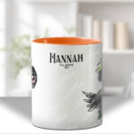 20383 punk quirky crow gothic personalised mug 4