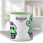 20390 spooky cacti ghosts personalised mug 2