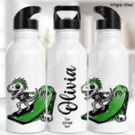 20399 punk dino skater gothic water bottle 1