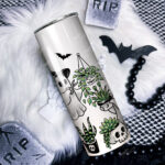 gardening ghosties gothic 20oz insulated tumbler