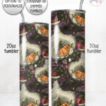 pumpkin potions halloween straight tumbler option to personalise