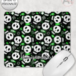 20427 skulls gothic mousemat