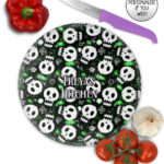 20428 skulls gothic chopping board 1