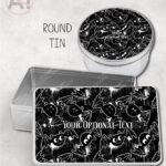 20433 inky bats grungy gothic storage tin 1