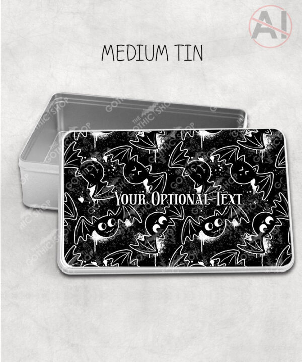 20433 inky bats grungy gothic storage tin 2