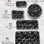 20433 inky bats grungy gothic storage tin 4