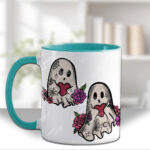 20438 ghostie hearts gothic spooky mug 2