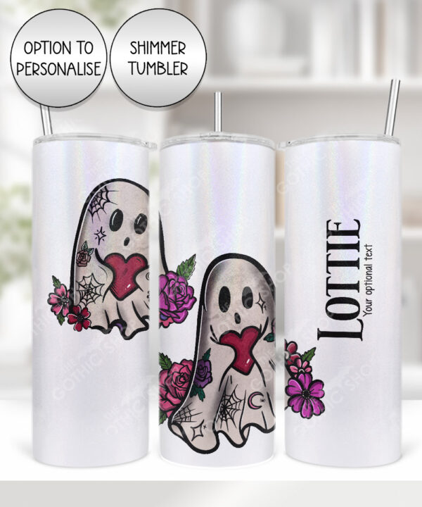 20439 ghostie hearts gothic spooky tumbler 2