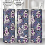 20439 ghostie hearts gothic spooky tumbler 4