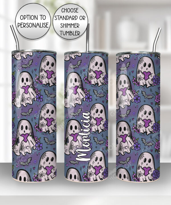 20439 ghostie hearts gothic spooky tumbler 4