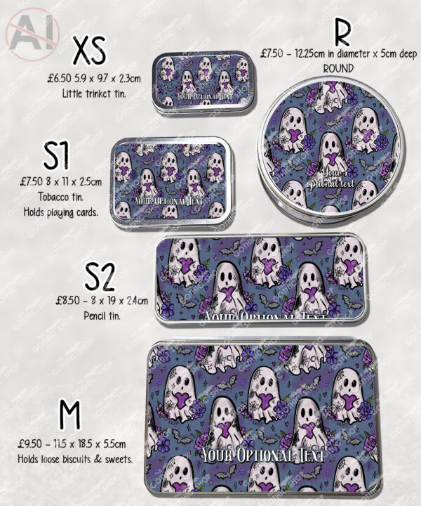 20442 ghostie hearts gothic spooky storage tin 3