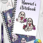 20443 ghostie hearts gothic spooky notebook 5
