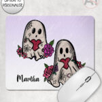 20444 ghostie hearts gothic spooky mousemat 1