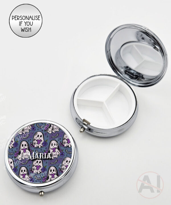20447 ghostie hearts gothic spooky pill box 2