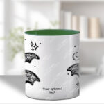 20450 black lace bats gothic mug 4